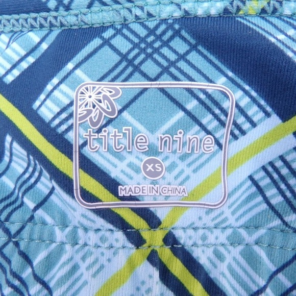 Title Nine Plaid Strappy Dress
Size Xsmall
blue plaid and yellow accent - Picture 6 of 10